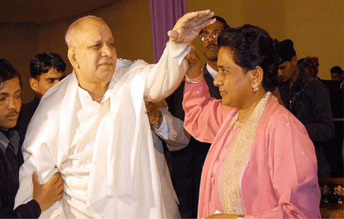 Mayawati And Kanshiram