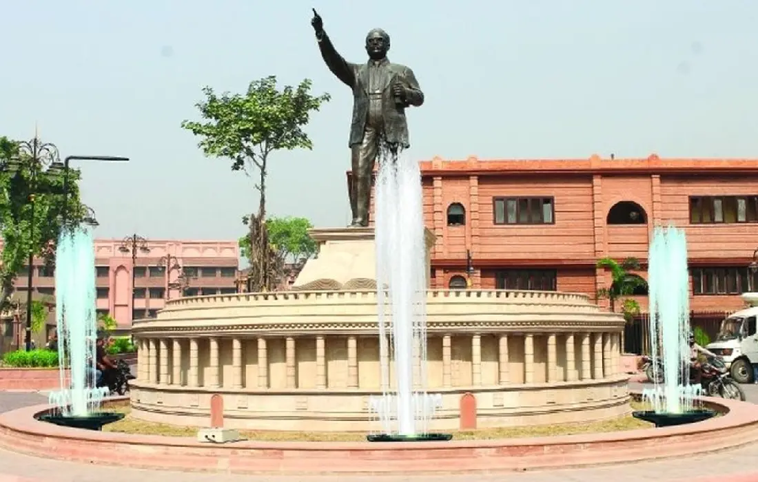 Stolen Fountain, Ambedkar Chowk Stolen Fountain