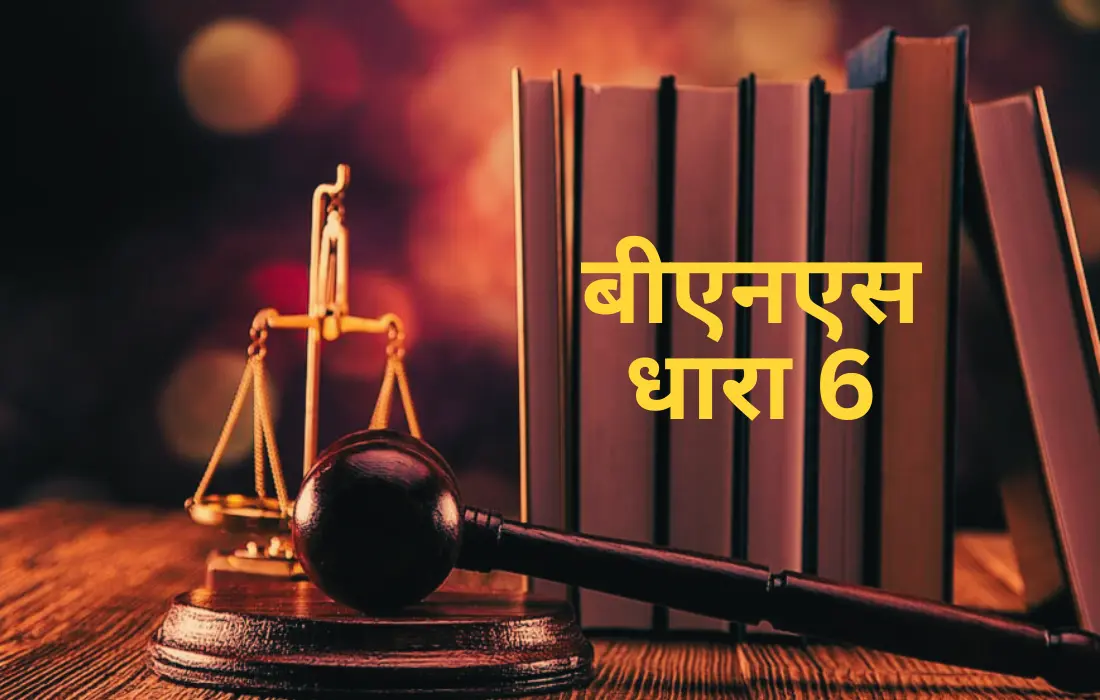 ,BNS Section, BNS Section 6 in Hindi