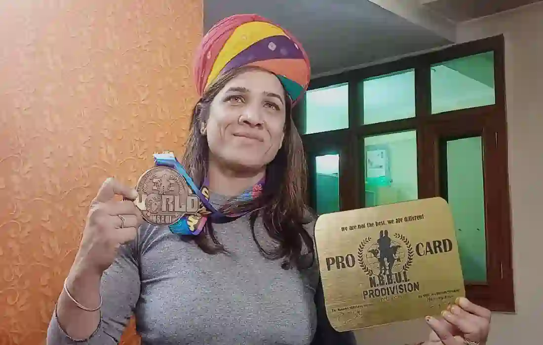 Priya Meghwal, Priya Meghwal Body Builder
