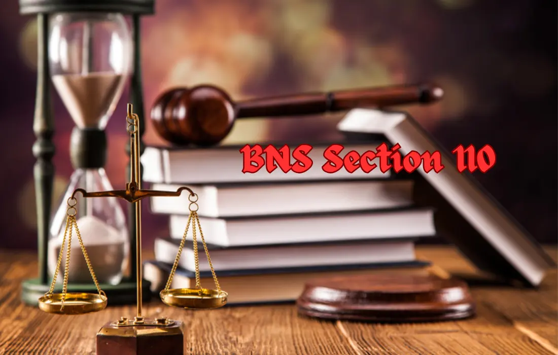 BNS Section 110, BNS Section 110 in Hindi