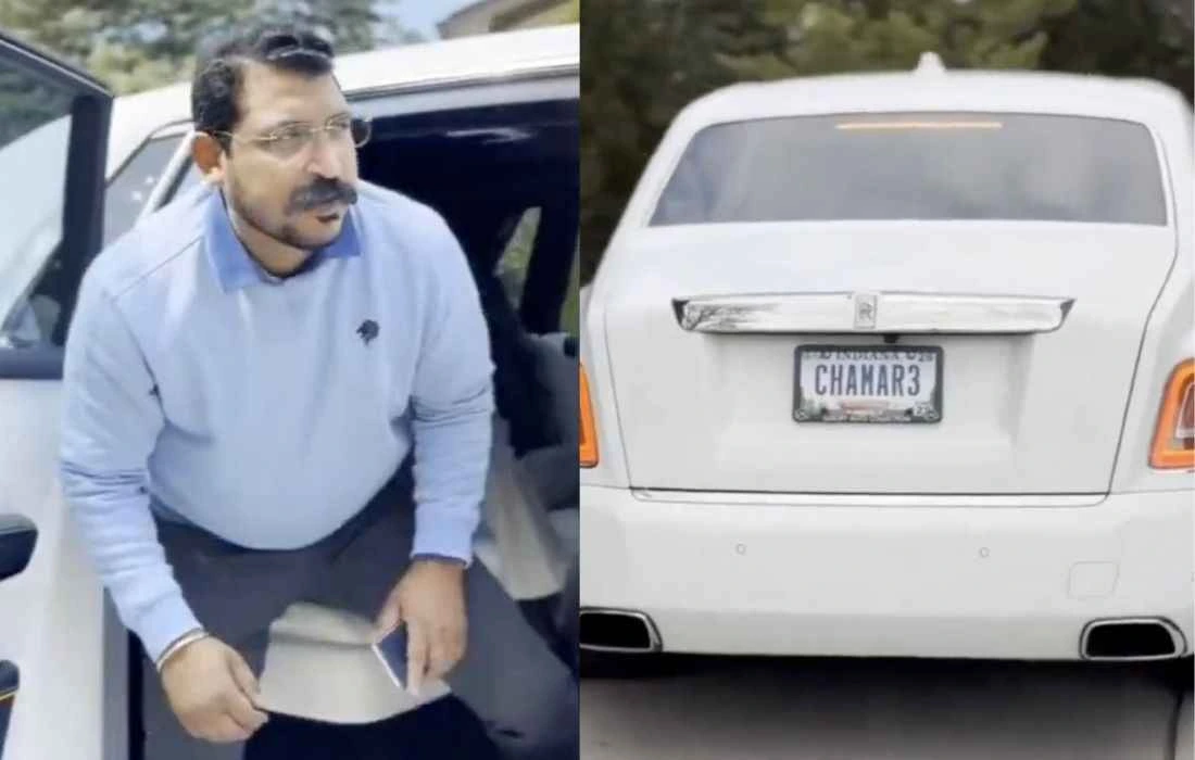 Azaad in Rolls royas