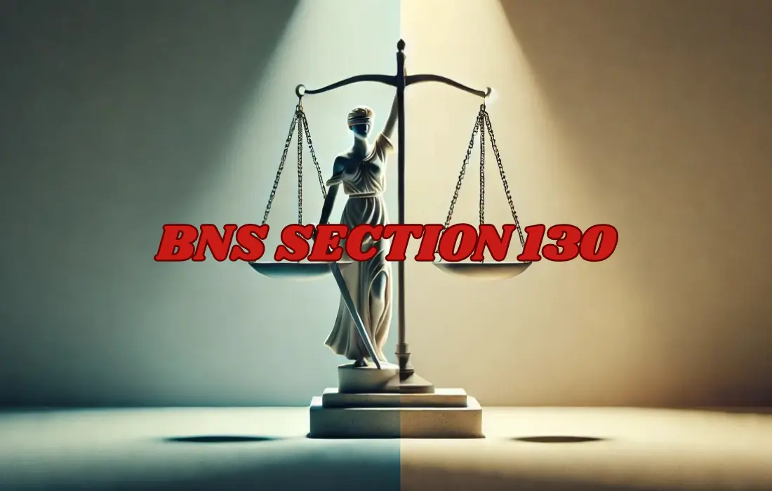 BNS SECTION 130, BNS SECTION 130 in Hindi