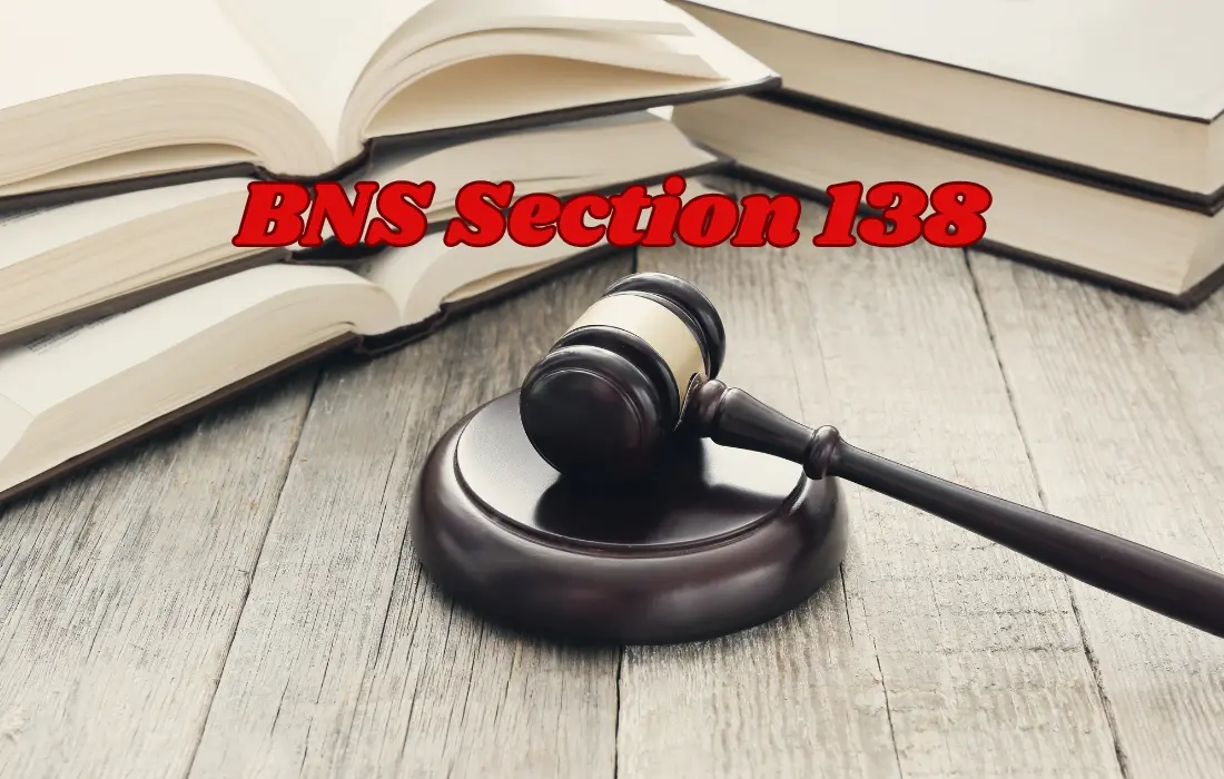 BNS Section 138, BNS Section 138 in Hindi