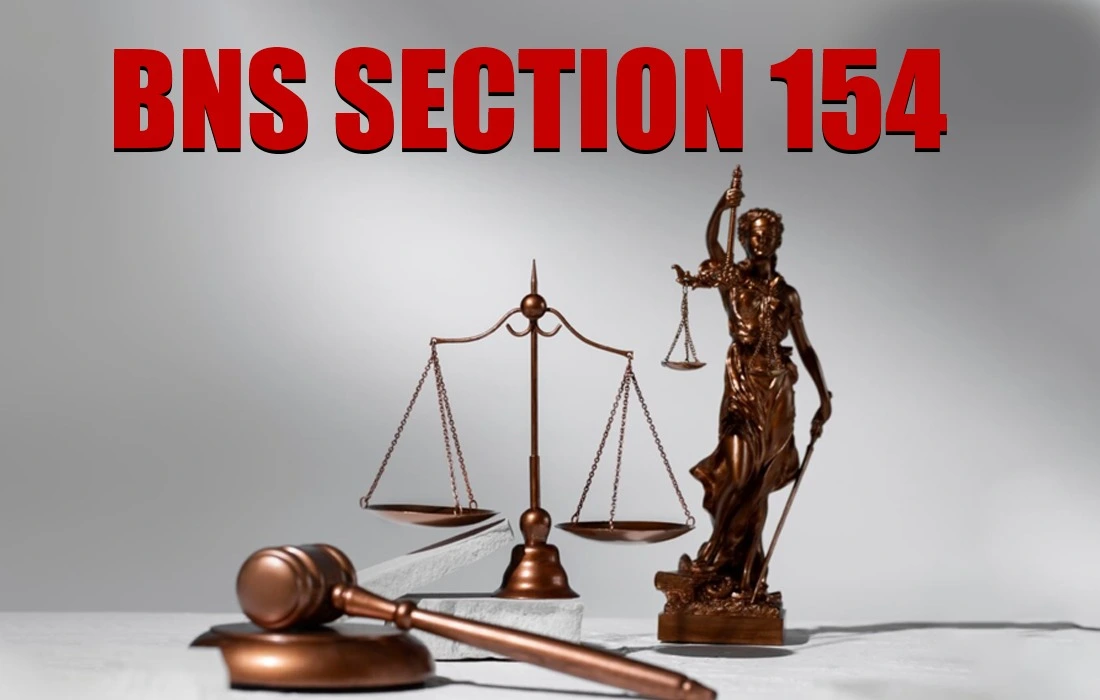 BNS Section 154 in Hindi, BNS Section 154