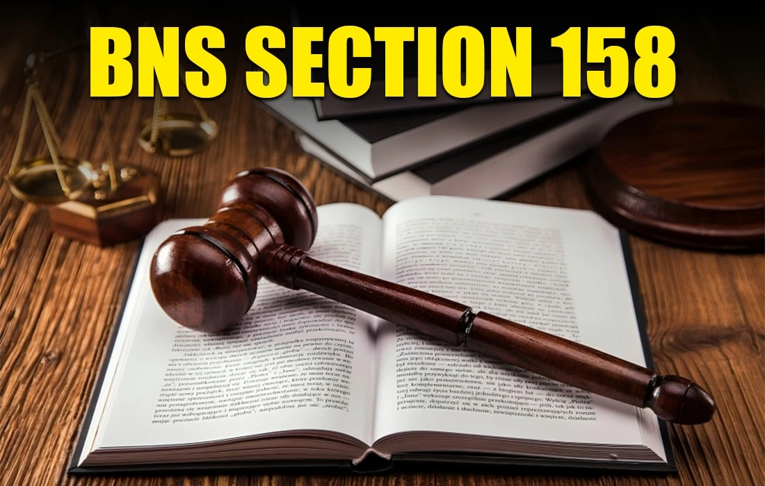 BNS SECTION 158, BNS SECTION 158 in Hindi