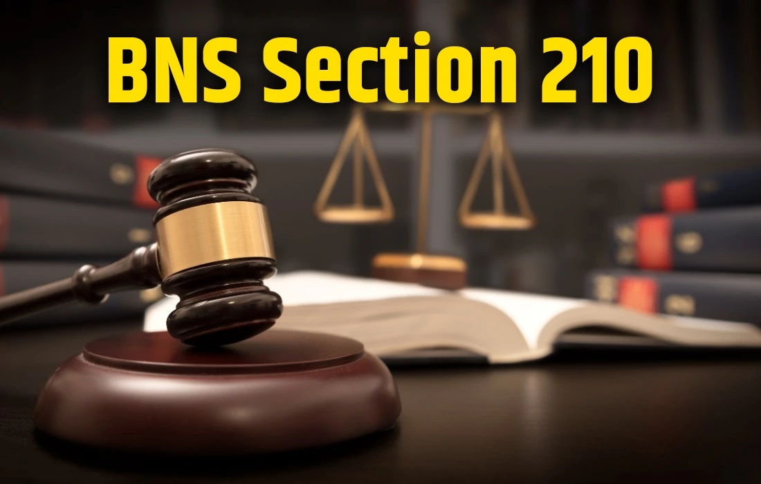 BNS Section 210, BNS Section 210 in Hindi