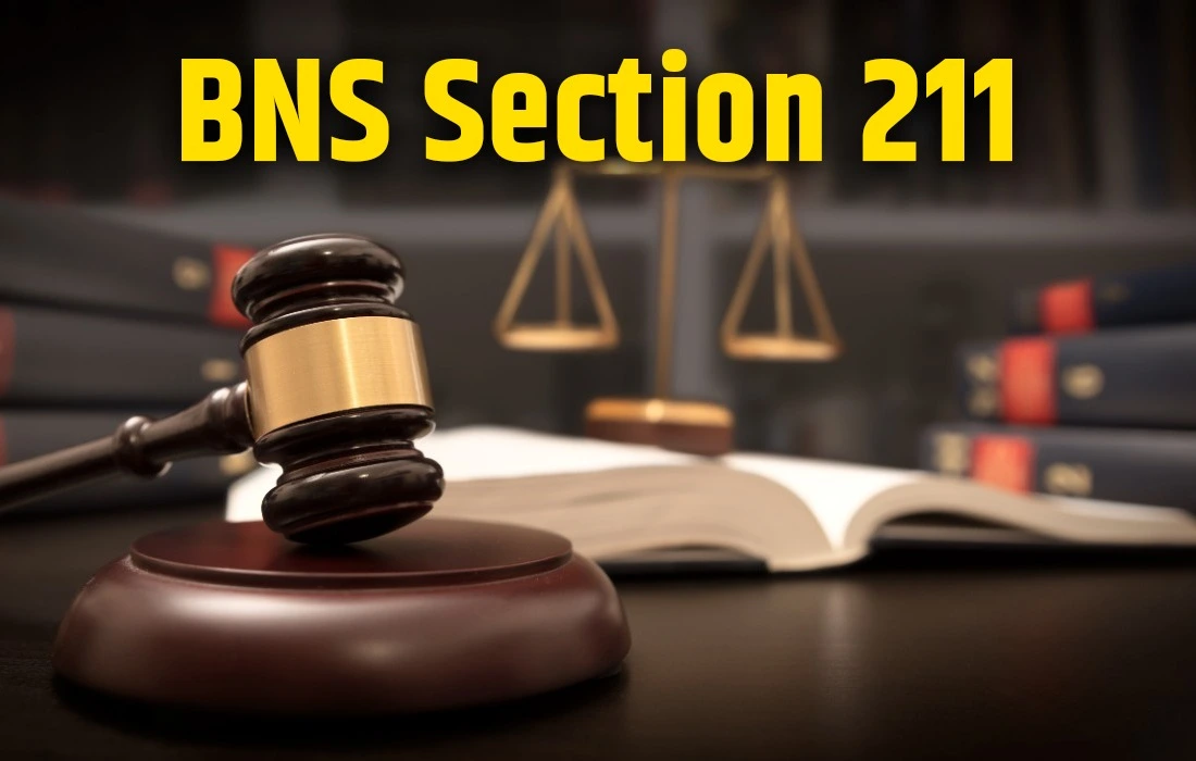 BNS Section 211 in Hindi, BNS Section 211 