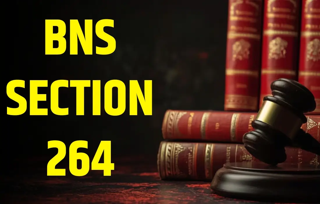 BNS Section 264, BNS Section 264 in Hindi