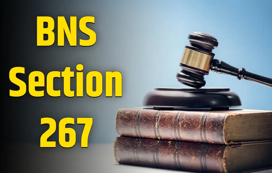 BNS Section 267 in Hindi, BNS Section 267