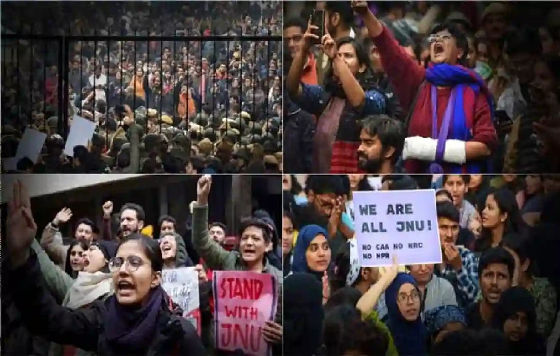 JNU violence