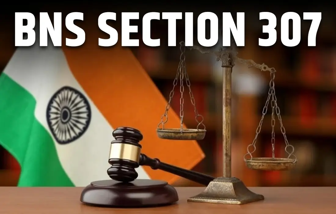BNS Section 307 in Hindi, BNS Section 307